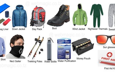 Kilimanjaro Trekking Packing List